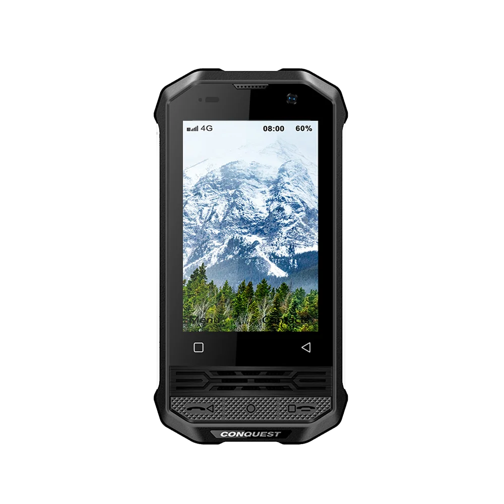 2024 Upgrade CONQUEST F2 Mini IP68 Celulares Rugged