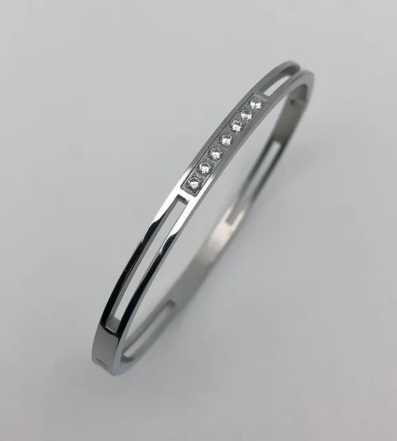 New Design Zircon inlaid Bracelets & Bangles For