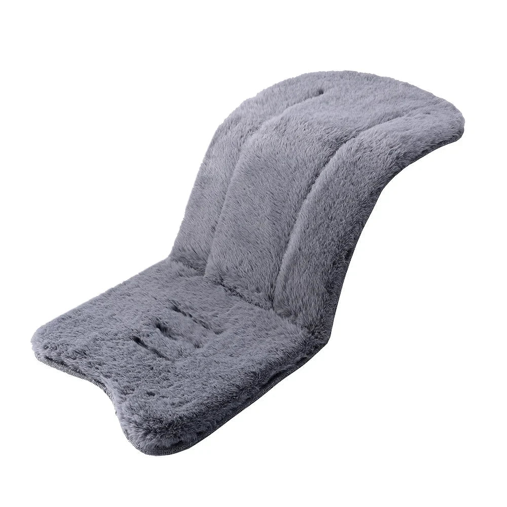 Baby Stroller Accessories Soft Faux Rabbit Fur Seat