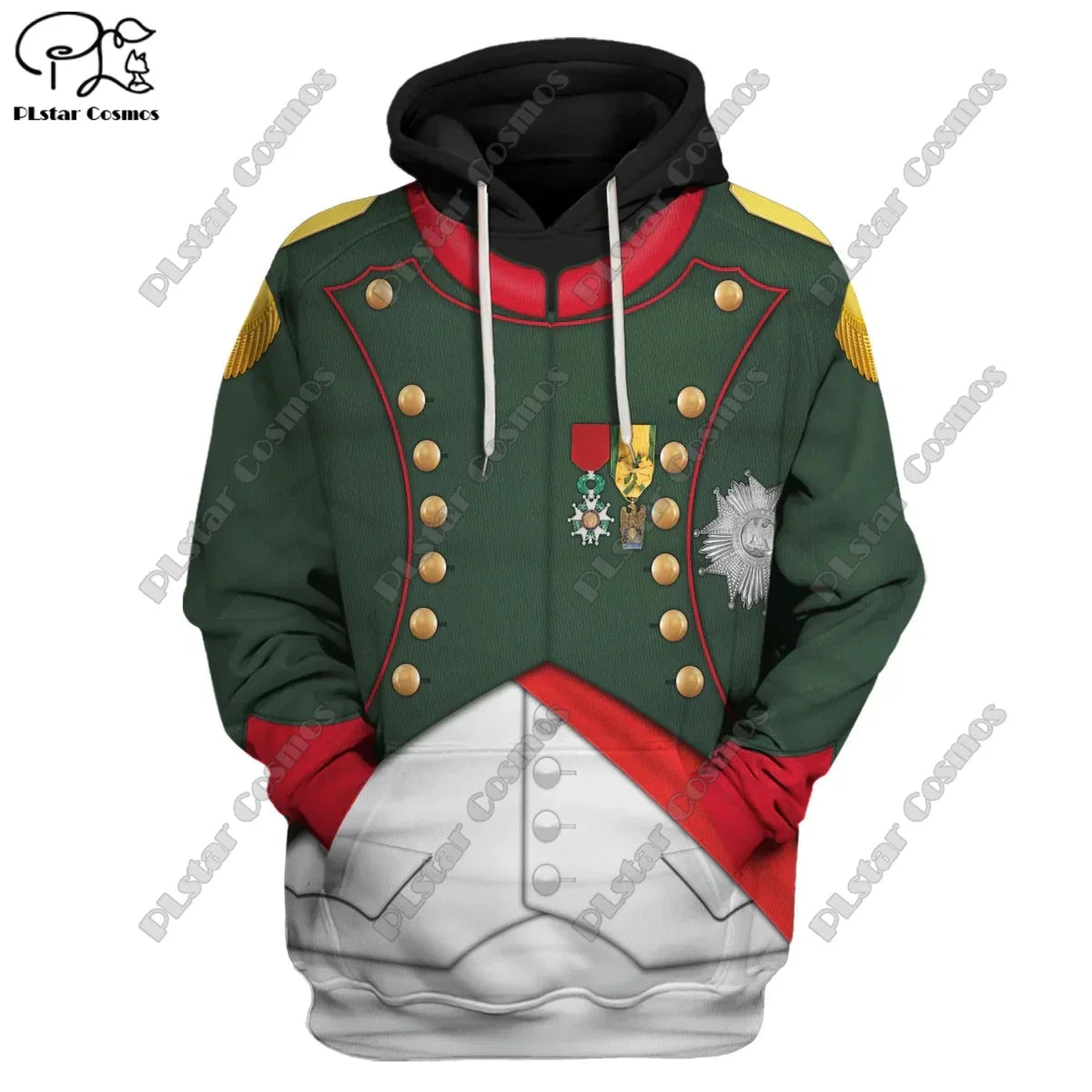 Infantry French Noble Soldier Uniform 3D Printed Hoodie