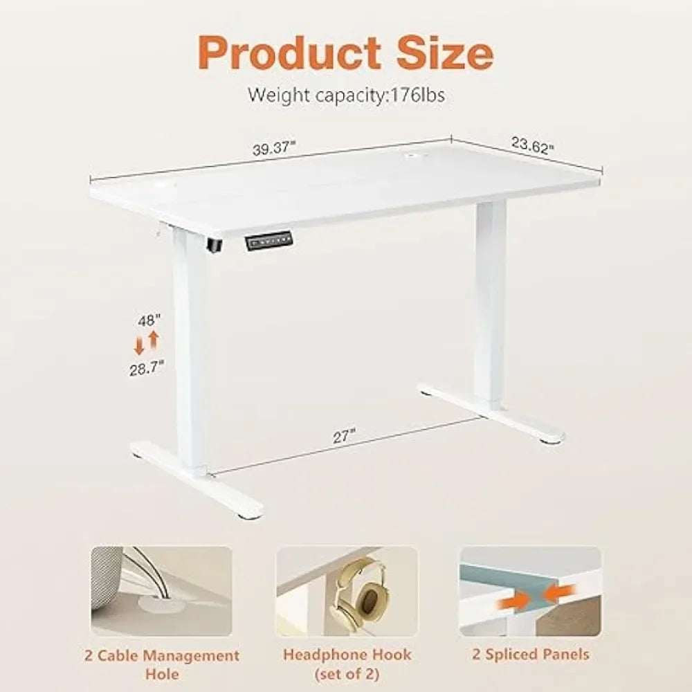 Electric Standing Desk - 40 x 24 inch