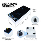 Digital Anti-dry-burning Magnetic Stirrer Mixer Laboratory 2000rpm Adjustable