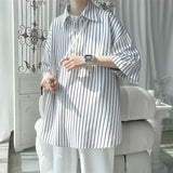 Told Tale Male Simple Stripe Polo Shirt Men