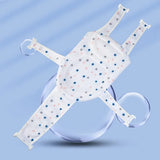 Newborn Adjustable Bathtub Pillow Seat Cushion Cross-shaped Anti-slip