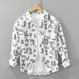6993 100% Cotton Comfortable Soft Shirt Men High