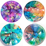 24Colors 10ml Alcohol Ink Set for AB Epoxy
