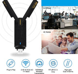 Fenvi USB WiFi 6E AX5400 Adapter Tri Band