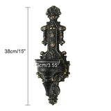 Gold Mounted Wall Candle Holder Tealight Hanging Wall