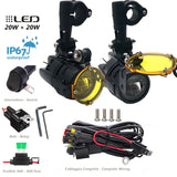 2x 12000lm 6000K Led Motorcycle bike Headlight bulb
