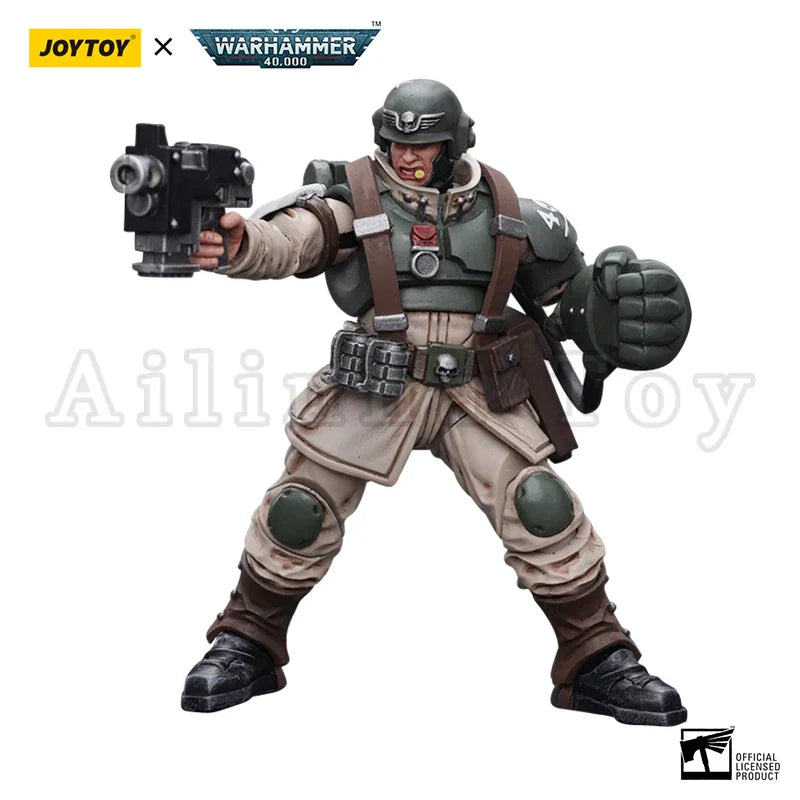 JOYTOY 1/18 Action Figure 40K Cadian Command Squad