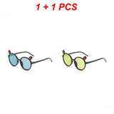 1~4PCS Kids Sunglasses Portable Colorful Fashion Summer Eyewear