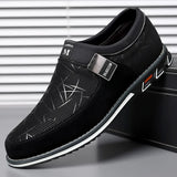 Classic Casual Men's Leather Shoes SlipOn Loafers for