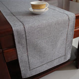 Linen Table Runner Farmhouse 13 x 72 Inches
