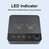 USB 3.1 M.2 SATA Dual-Bay SSD Enclosure Dock