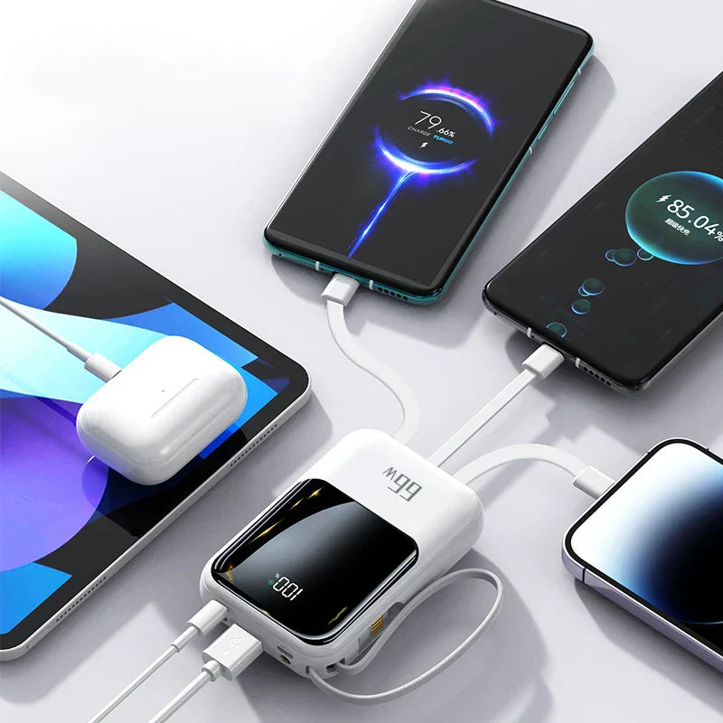 New 20000mAh Power Bank 66W Super Fast Charging