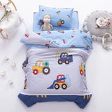 Children's Cotton Three-piece Set Kindergarten Nap Cartoon Bed