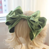 Lolita Handmade Cute Headwear Girls Oversized Bow Headband