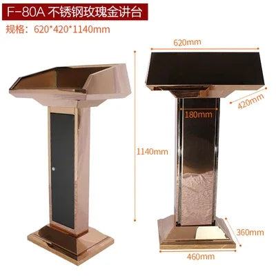 Simple Modern Class Furniture Church Lectern Speech Table
