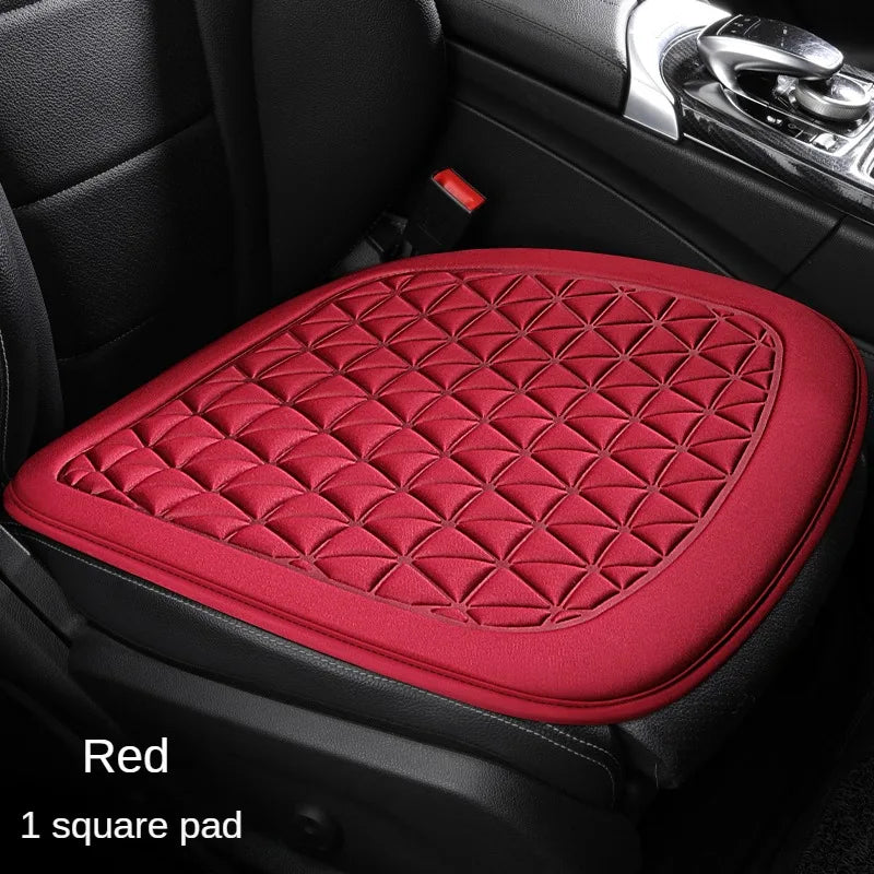 Breathable fabric car seat cover 3D triangular concave