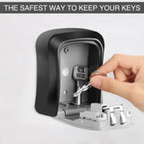 Key Safe Box Weatherproof 4 Digit Combination Outdoor