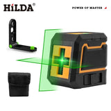 HILDA 2 Lines Laser Level Self-Leveling Horizontal And