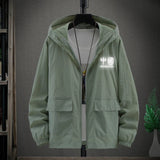 Hooded Light Jacket Men 2023 Summer Sun Protection
