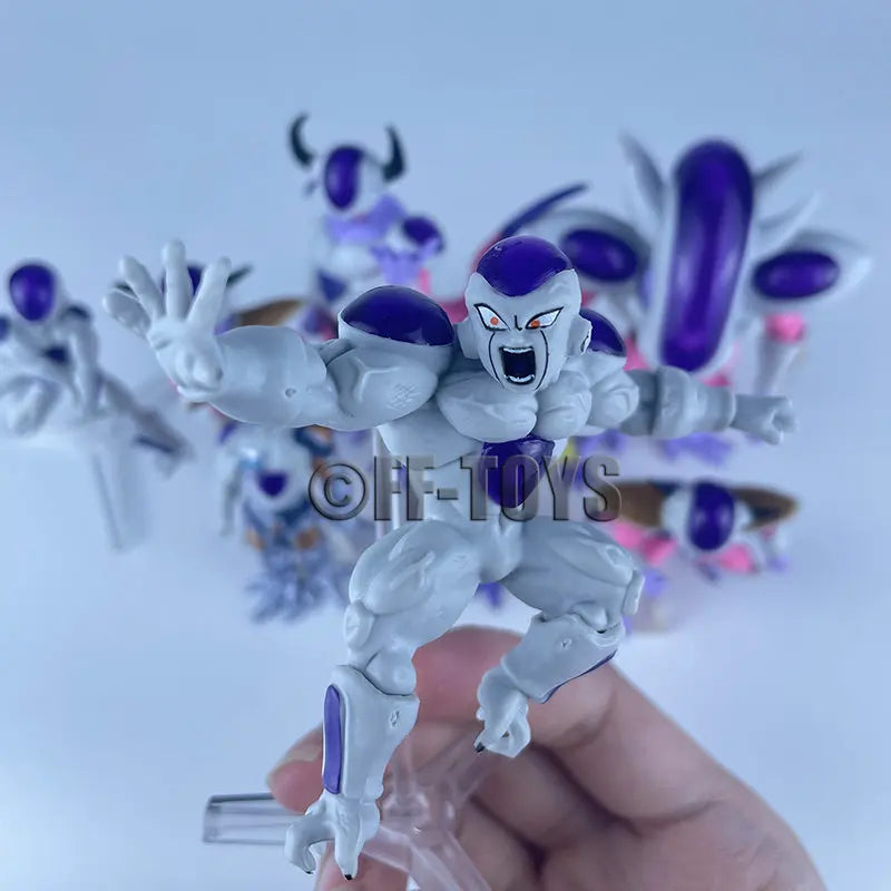 8pcs/Set Dragon Ball Z Frieza Figure Freezer Third