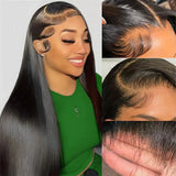 HD Transparent 13x4/13x6 Straight Lace Front Wig 4x4