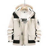 Plus Size 8xl Outdoor Waterproof Men's Two-pieces Sets
