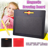 Magnetic Ball Drawing Board Kids Learning Drawing Sketch