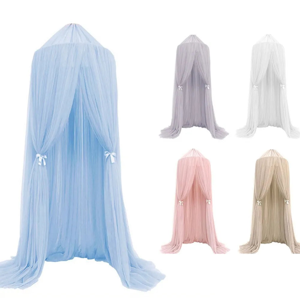 Nordic Princess Crown Dome Tent Mosquito Net 7-layer