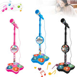 Kids Microphone with Stand Karaoke Song Machine Music