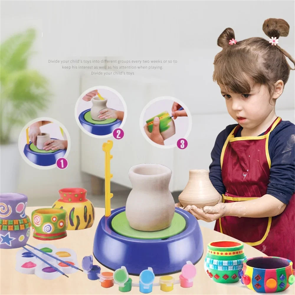 EASY BIG Children DIY Modeling Clay Tools Electric