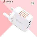 New UK Standard LED Charge Charger 3 ports