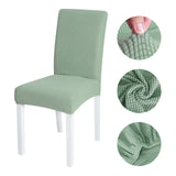 Jacquard Chair Covers Spandex Stretch Seat Slipcover Removable