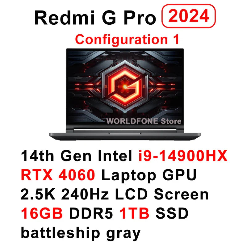 Xiaomi Redmi G Pro 2024 E-Sport Gaming Laptop