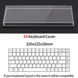 Acrylic Dust Cover for Keyboard Waterproof Dustproof Anti