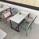 Dining Room Chair Casual Cafe Dining Table Commercial