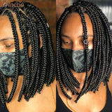 10 Inches Synthetic Full Lace Wigs for Black