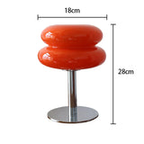 Macaron Glass Table Lamp Trichromatic Dimming Living Room