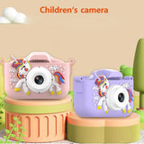 Children's Camera Unicorn Cartoon Digital Camera Animal Toy