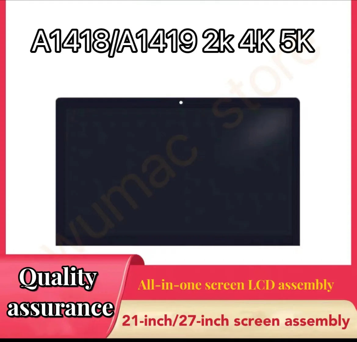 The original A1418 A2116 2K 4K 21.5-inch LCD