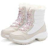 Women Boots Lightweight Ankle Boots Platform Shoes