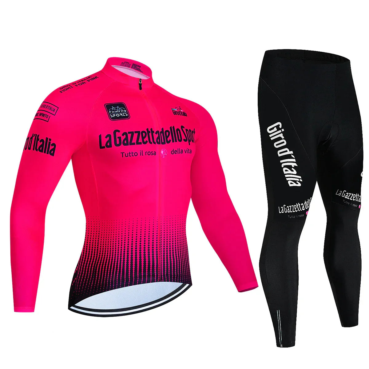 Tour De Italy D'ITALIA Cycling Jersey Set Premium