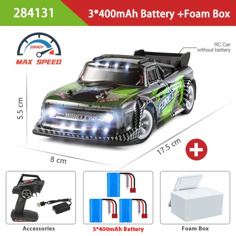 WLtoys 1:28 2.4G Racing Mini RC Car 30KM/H