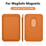 Luxury For Magsafe Magnetic Leather Wallet Case For