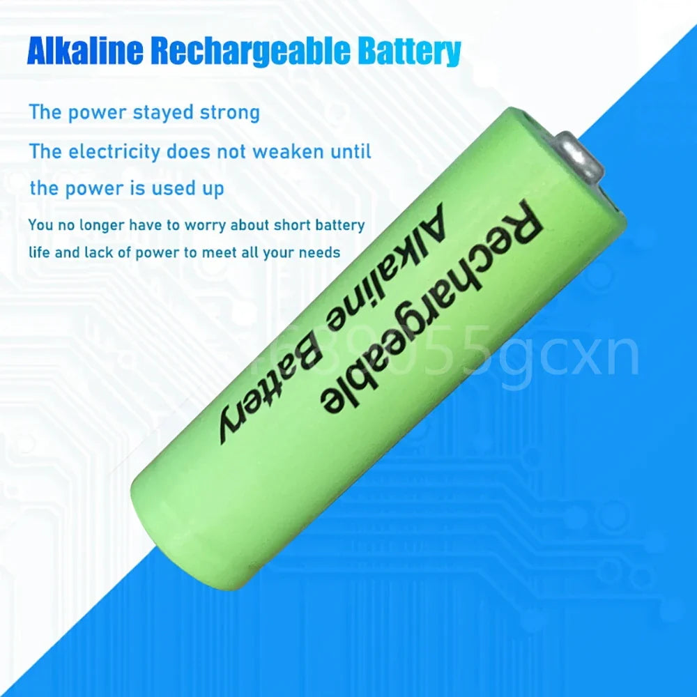 1-2pcs New AA Rechargeable Battery 1.5V 3000mah Alkaline