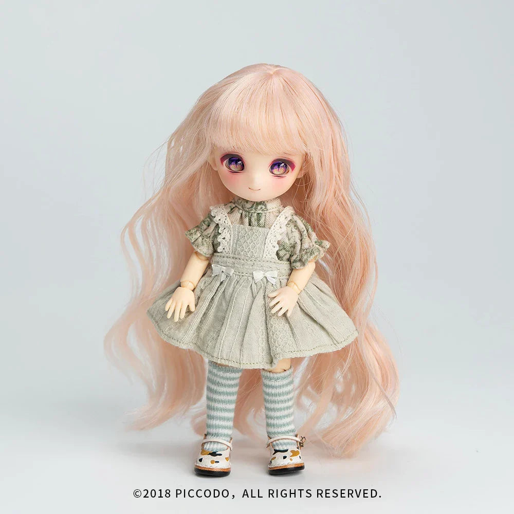Ob11 Doll Wigs Soft Cute Braid Hair Bangs