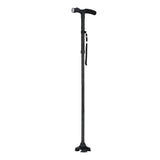 Foldable Telescopic Crutch With LED for Elderly Height