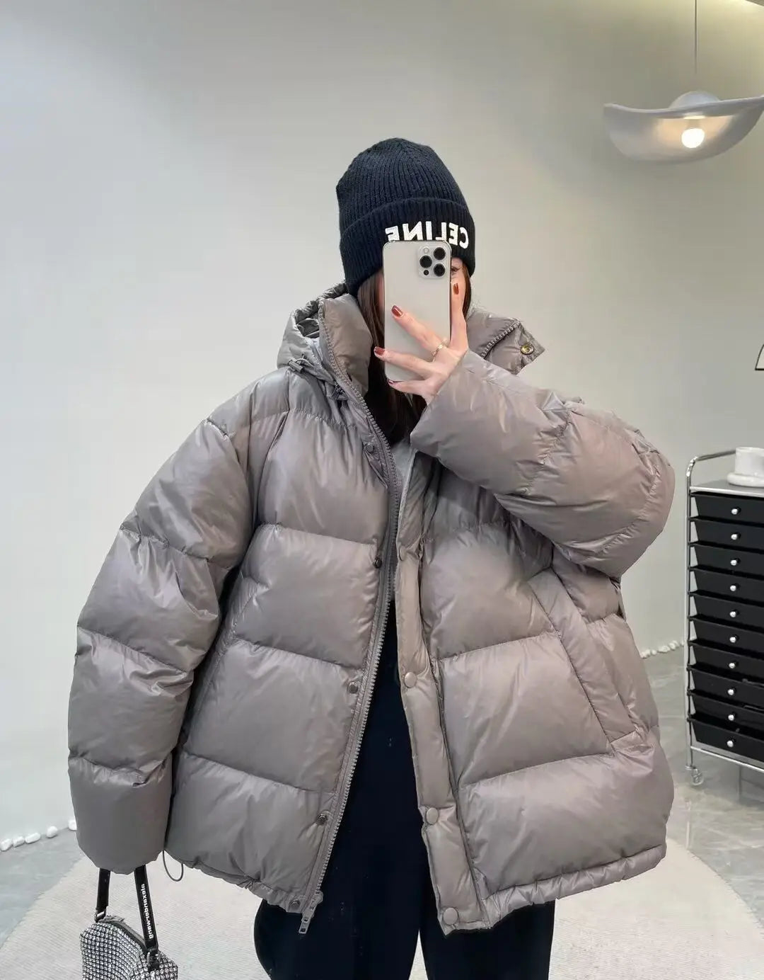 Duck Down Jacket Women Fall Winter 2023